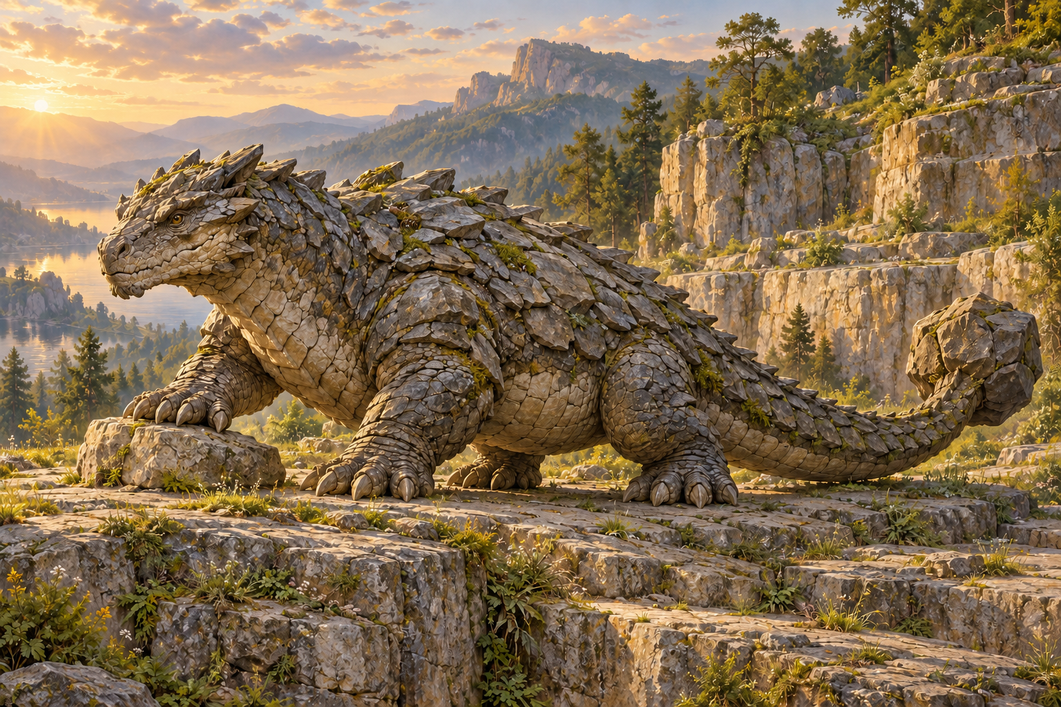 Stone Shaper, an original fictional dragon